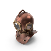 Copper Diving Helmet PNG & PSD Images