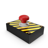 Industrial Emergency Stop Button PNG & PSD Images