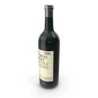 Ridge California Cabernet Bottle PNG & PSD Images