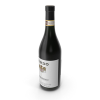 Sordo Barbaresco Bottle PNG & PSD Images