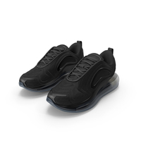 Sneakers Sport Air Black PNG & PSD Images