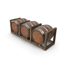 Wooden Barrels PNG & PSD Images