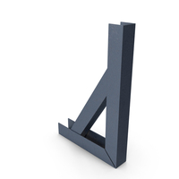 Metal Corner Blue PNG & PSD Images
