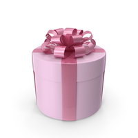 Pink Round Box PNG & PSD Images