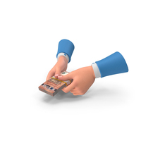 Euro 50 Holding Giving Lot Money PNG & PSD Images
