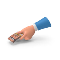 Euro 50 Lot Giving And Hand Money PNG & PSD Images