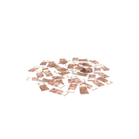 Euro 50 Notes Many Ground Money PNG & PSD Images