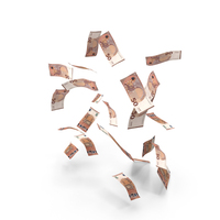 Money Euro 50 Notes Few Falling Money PNG & PSD Images