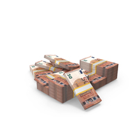 Money Euro 50 Notes Lots Bills Money PNG & PSD Images
