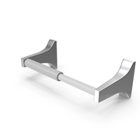 Rrushed Chrome Paper Holder PNG & PSD Images