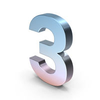 Number 3 PNG & PSD Images