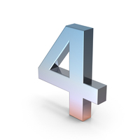 Number 4 PNG & PSD Images