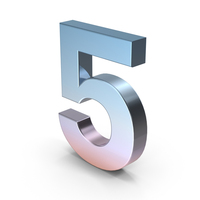 Number 5 PNG & PSD Images
