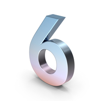 Number 6 PNG & PSD Images