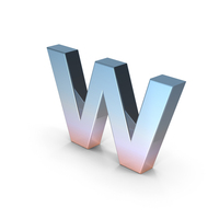 Lowercase Letter W PNG & PSD Images