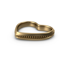Gold Wedding Heart Shape Ring PNG & PSD Images