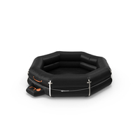 Buoyant Inflatable Life Raft PNG & PSD Images