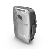 Sony Walkman Portable Cassette Player Old PNG & PSD Images