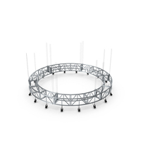 Hanging Circular Light Truss PNG & PSD Images