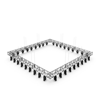 Hanging Truss With Stage Lights PNG & PSD Images