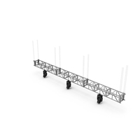 Hanging Truss With Studio Spotlights PNG & PSD Images