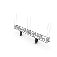 Hanging Truss With Stage Lights PNG & PSD Images