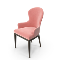 Modern Dining Chair (Pink) PNG & PSD Images