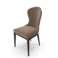 Modern Dining Chair (Brown) PNG & PSD Images