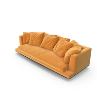 Aurae Base Sofa (Orange) PNG & PSD Images