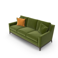 Vintage Sofa Green PNG & PSD Images