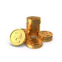 Pile Of Coins PNG & PSD Images