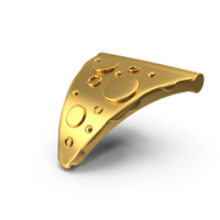 Pizza Slice Gold PNG & PSD Images