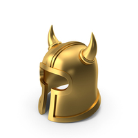 Warrior Helmet Gold PNG & PSD Images