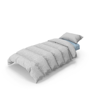 Blanked Single Bed PNG & PSD Images