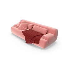 Norton Minimal Sofa (Pink) PNG & PSD Images