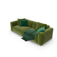 Bolton Sofa (Green) PNG & PSD Images