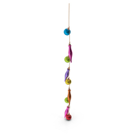 Christmas Bauble Garland PNG & PSD Images