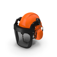 Head Protection Orange PNG & PSD Images
