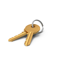 Key Side Gold PNG & PSD Images