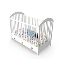 African Baby Boy in Bed Sleeping PNG & PSD Images
