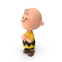 Charlie Brown Scared Pose PNG & PSD Images