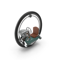 Classic Motorized Monowheel PNG & PSD Images