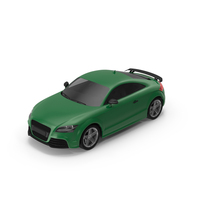 Sport Coupe Generic Green PNG & PSD Images