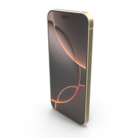 Flip Phone Radiant Gold PNG & PSD Images