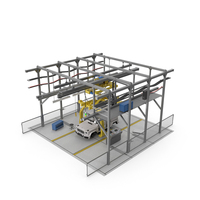 Mercedes Body Conveyor PNG & PSD Images
