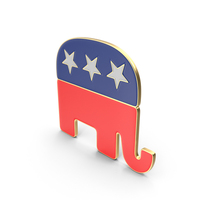 Republican Party Elephant Symbol PNG & PSD Images