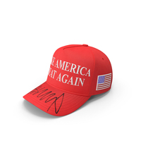 Republican Party Elephant Icon On Trump Baseball Cap PNG & PSD Images
