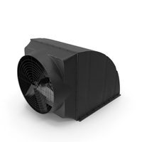Roof Exhaust Ventilation Fan Black PNG & PSD Images