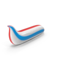 Toothpaste Blob Thee Colors PNG & PSD Images