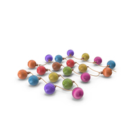 Christmas Bauble Garland PNG & PSD Images